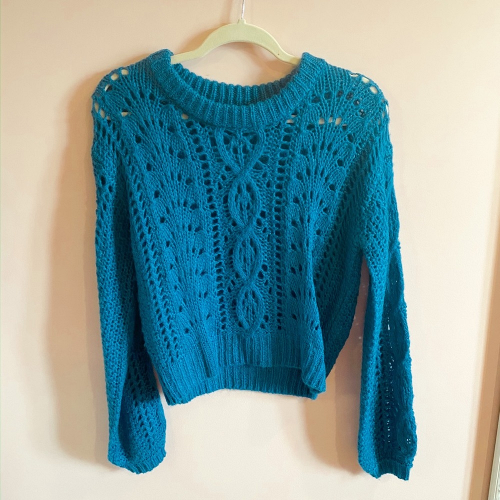 Blue sweater